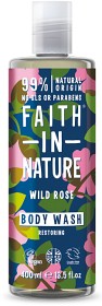 Bild på Faith in Nature Wild Rose Body Wash 400 ml