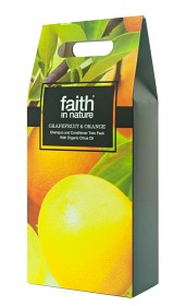 Bild på Faith In Nature Grapefruit & Orange presentpåse