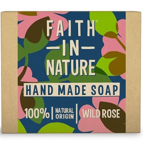 Bild på Faith in Nature Soap Wild Rose 100 g