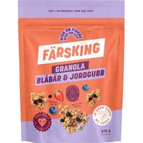 Bild på Färsking Granola Blåbär & Jordgubb 375 g