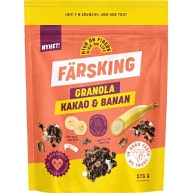 Bild på Färsking Granola Kakao & Banan 375 g