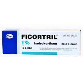 Bild på Ficortril hydrokortisonsalva 1% 15 g