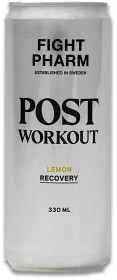 Bild på Fight Pharm Post Workout Citronsmak 330 ml