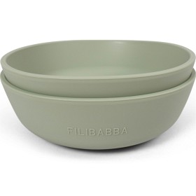 Bild på FILIBABBA Silikonskål 2-pack Green
