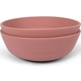 Bild på FILIBABBA Silikonskål 2-pack Rose