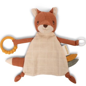 Bild på FILIBABBA Snuttefilt med bitring Freya the Fox
