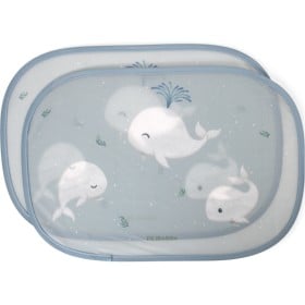 Bild på FILIBABBA Solskärmar till bilen 2-pack Christian's Whale Tales