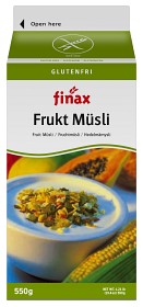 Bild på Finax Fruktmüsli Glutenfri 550 g