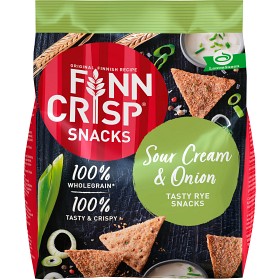 Bild på Finn Crisp Rye Snacks Sour Cream & Onion 150g