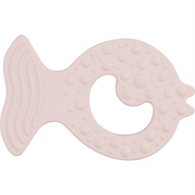 Bild på Hevea Fish Teether Powder Pink