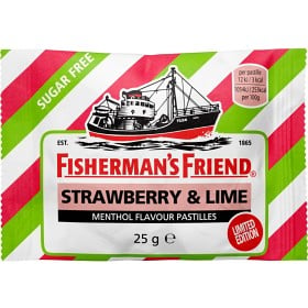 Bild på Fisherman's Friend Limited Edition Strawberry & Lime Sockerfri 25 g