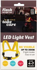 Bild på Flash LED Light Vest Barn 4-7 år