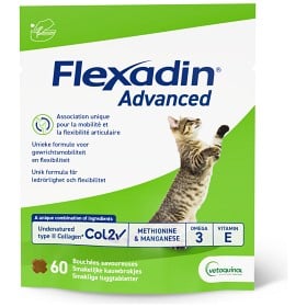Bild på Flexadin Advanced Katt 60 tuggtabletter