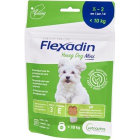 Bild på Flexadin Young Dog Mini 60 tuggtabletter