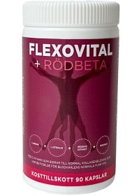Bild på Flexovital+Rödbeta 90 kapslar