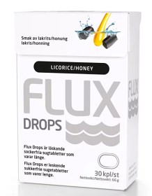 Bild på Flux Drops Lakrits & Honung 30 st
