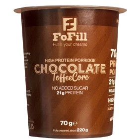 Bild på FoFill Chocolate ToffeeCore proteingröt 70 g