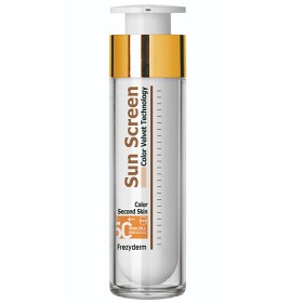 Bild på Frezyderm Sun Screen Color Velvet Face SPF50+ 50 ml