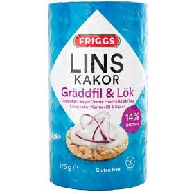 Bild på Friggs Linskakor Gräddfil & Lök 40 g