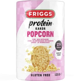 Bild på Friggs Proteinkakor Popcorn 125 g