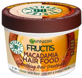 Bild på Garnier Fructis Hair Food Smoothing Hair Treatment Macadamia 390 ml