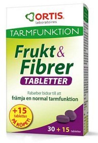 Bild på Frukt & Fibrer 30+15 tabletter