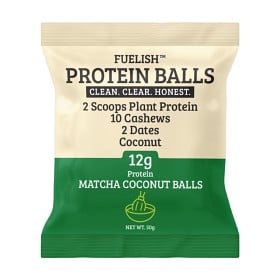 Bild på Fuelish Matcha Coconut Balls 50 g