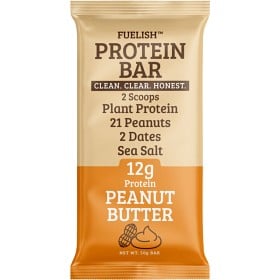Bild på Fuelish Plant Based Peanutbutter proteinbar 50 g