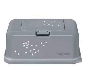 Bild på Funkybox Till Våtservetter (Grey Little Stars)