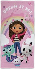 Bild på Gabbys Dollhouse Handduk 70x140 cm (Dream it up)