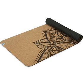 Bild på Gaiam Yoga Mat Cork Mandala 5 mm