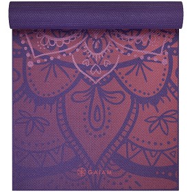 Bild på Gaiam Athenian Rose Yoga Mat Premium 6mm