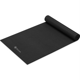 Bild på Gaiam Black Yoga Mat 6mm Solid