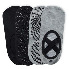 Bild på Gaiam Grippy Yoga Socks Dovetail 2 par