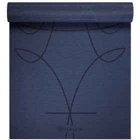 Bild på Gaiam Ink Alignment Yoga Mat Premium 6mm