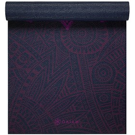 Bild på Gaiam Plum Sundial Yoga Mat Premium 6mm