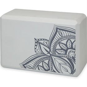 Bild på Gaiam Sustained Grey Sundial Point Yoga Block