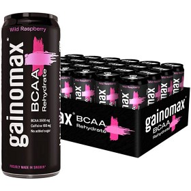 Bild på Gainomax BCAA Rehydrate Wild Raspberry 330 ml x 24 st