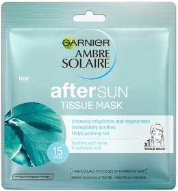 Bild på Garnier Ambre Solaire Aftersun Tissue Mask