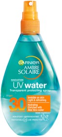 Bild på Garnier Ambre Solaire UV Water Transparent Protecting Spray SPF 30 150 ml
