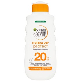 Bild på Garnier Ambre Solaire Hydra 24H Protect Sun Protecting Milk SPF20 For Normal Skin 175 ml