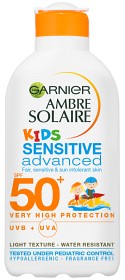 Bild på Garnier Ambre Solaire Kids Sun Lotion Sensitive SPF 50+ 200 ml