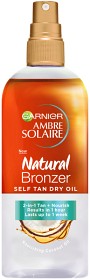 Bild på Garnier Ambre Solaire Natural Bronzer Self Tan Dry Oil 150 ml