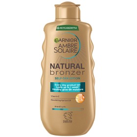 Bild på Garnier Ambre Solaire Natural Bronzer Self Tan Lotion brun-utan-sol för normal hud 175 ml
