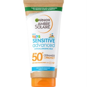 Bild på Garnier Ambre Solaire Kids Sensitive Advanced Lotion SPF50+ 175 ml