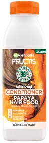 Bild på Garnier Fructis Hair Food Papaya reparerande balsam för skadat hår 350 ml