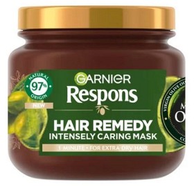 Bild på Garnier Respons Mythic Olive Hair Remedy Mask 340 ml