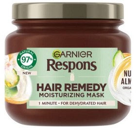 Bild på Garnier Respons Nourishing Almond Milk Hair Remedy Mask 340 ml
