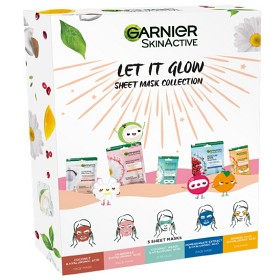 Bild på Garnier Skin Active Let it Glow Sheet Mask Collection