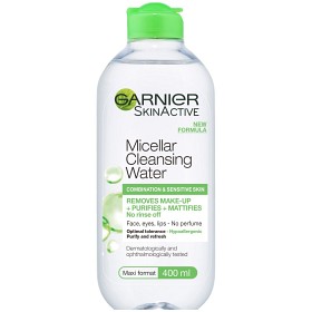 Bild på Garnier Skin Active Micellar Cleansing Water Combination & Sensitive Skin 400 ml